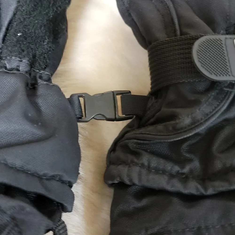 HEAD YOUTH BLACK SKI/SNOWBOARD GLOVES